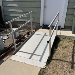 Aluminum Steel Wheelchair Ramp