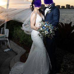 Wedding Dress - Mermaid / Trumpet sz 8