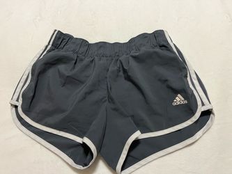 Women’s gray athletic shorts Adidas size medium
