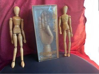 Artist mannequin Bundle of 3