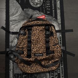 Supreme Cordura Leopard Print Camo Guide Backpack FW20