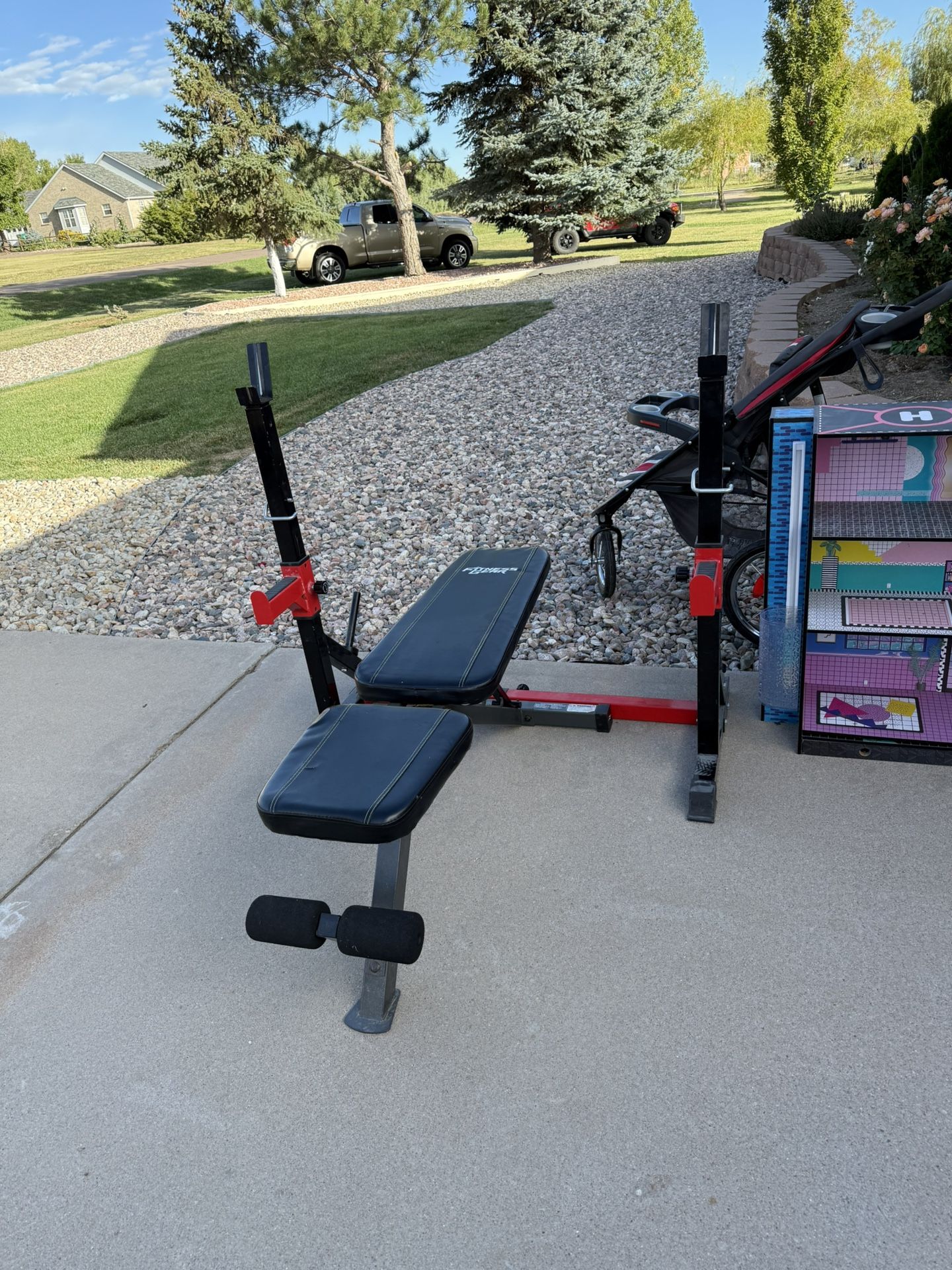 Bench And Squat Rack