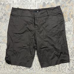 Mossimo Supply Co Utility Shorts Womens Size 14 Brown Stretch