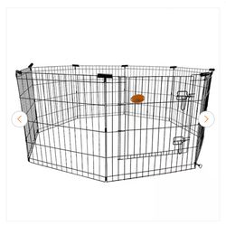 Brand New 36” Dog Playpen + Washable Pet Pad  (Still in Box)