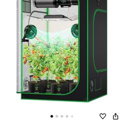 Vivosun 48x48x80 Grow Tent & King LED Light (2023 Model)