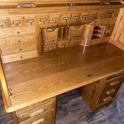 Vintage Rolltop Desk