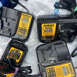 DEWALT Charger $27 for each