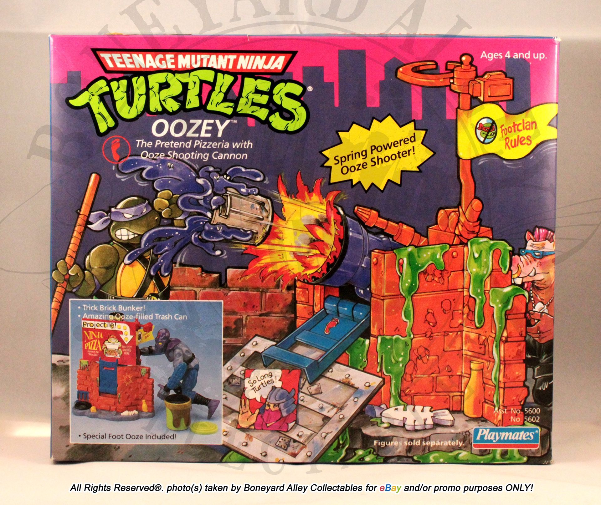 1990 Original TMNT Oozey by Playmates