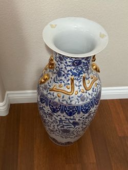 antique vase High:32” Diameter: 10”