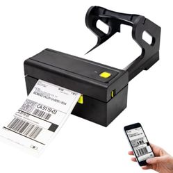 Beeprt BY426BT | High Speed Thermal Label Printer for 4X6 Labels | Bluetooth Enabled | Free Label Holder | Compatible with Windows, MacOS, Android and