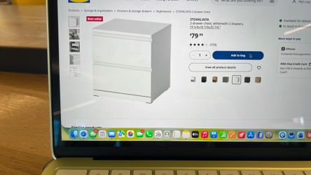 IKEA STORKLINTA WHITE