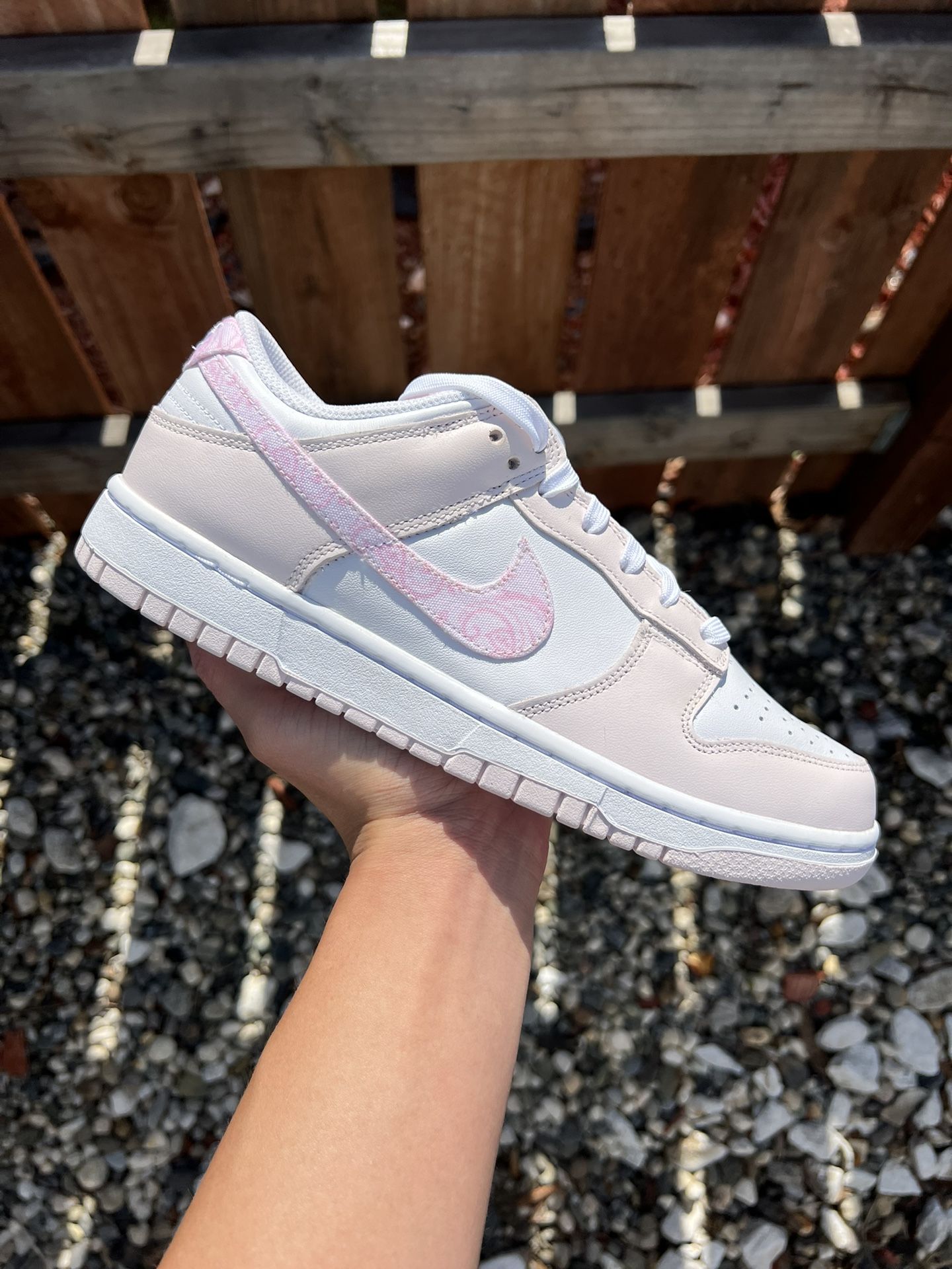 Nike Dunk Low Pink Paisley (Size 5.5Y/7 Womens)