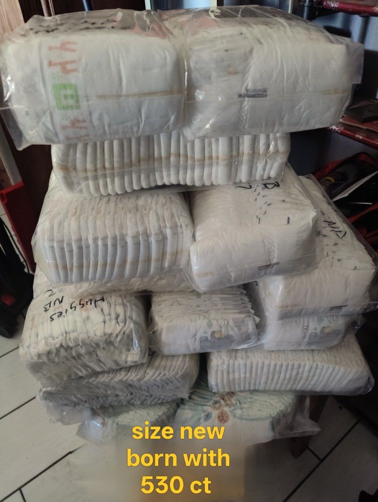 Pampers Swaddlers From New Born To Size 4
