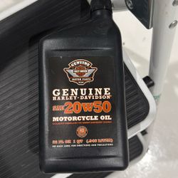 Genuine Harley Motorcycle Oil
