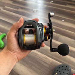 Piscifun® Alijoz 400 Saltwater Freshwater Baitcasting Reel With Bait Clicker