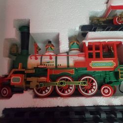 Loggerbears train set Christmas