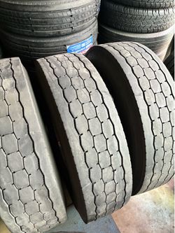 11R22.5. FALKEN  $80 each only pick up $105 each installed