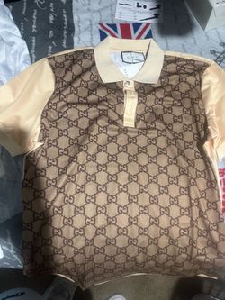 Men’s back to school Brown polo shirt