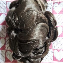 #Vintage #Wig Brown #Curly Hair