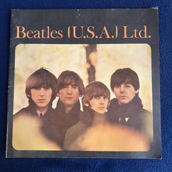 Vintage…The Beatles – Original 1965 U.S.A. Ltd. Tour Program