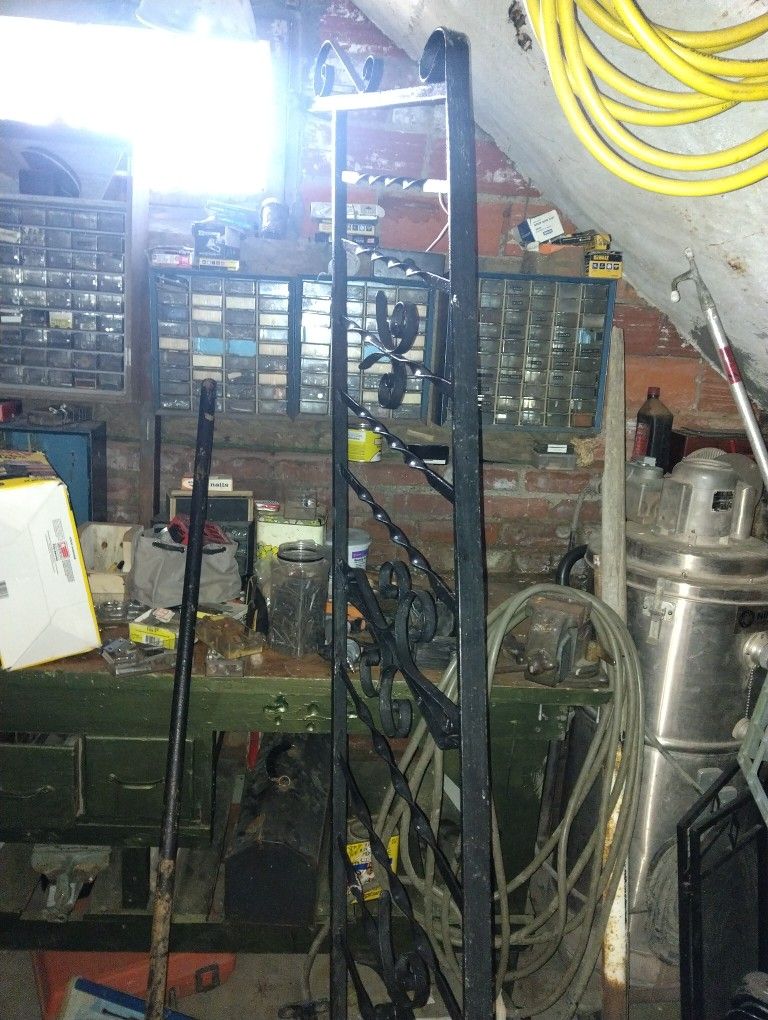Two.  5 Stair Railings