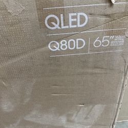 Samsung 65-Inch Class QLED 4K Q80D Series Quantum HDR+ Smart TV w/Dolby Atmos, Object Tracking Sound Lite, Direct Full Array, Motion Xcelerator, Alexa