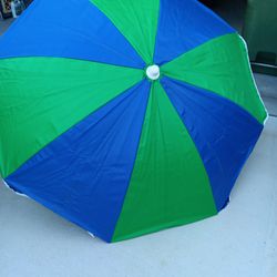 Large Beach Or Pool Umbrella In New Condition Used 1 Time