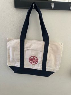 Trader Joe's reusable tote bag.