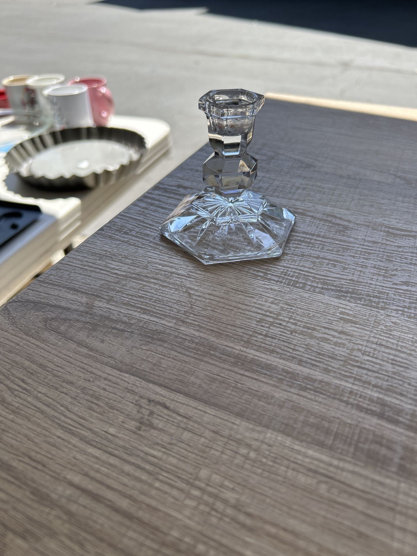 Crystal Candle Holder