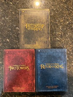 Lord of the Rings Trilogy Special Extended Edition 12 DVD Set