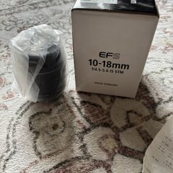 Canon  EFS 10-18