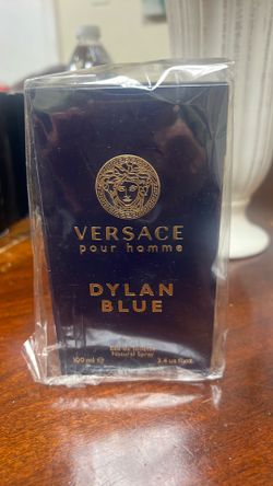 Versace Dylan Blue EDT 3.4 oz (100 mL) for Men – New, Damaged Box