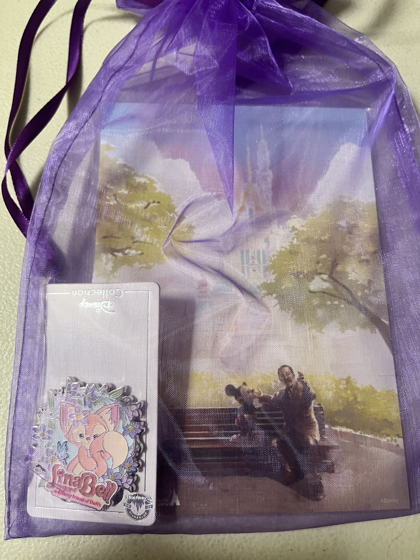 Disney LinaBell Pin With Print