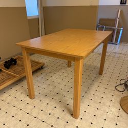 Solid Wood Dining Table