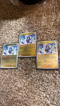 Miraidon Pokémon Cards Lot of 3