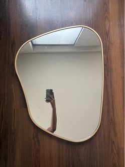 modern asymmetrical mirror
