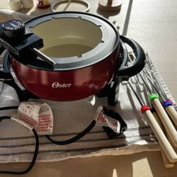 Oster Electric Fondue Pot with Forks