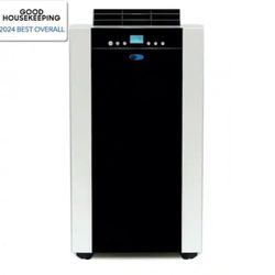 9,500 BTU (14,000 BTU ASHRAE) Portable Air Conditioner Cools 500 Sq. Ft. with Dehumidifier, Remote,