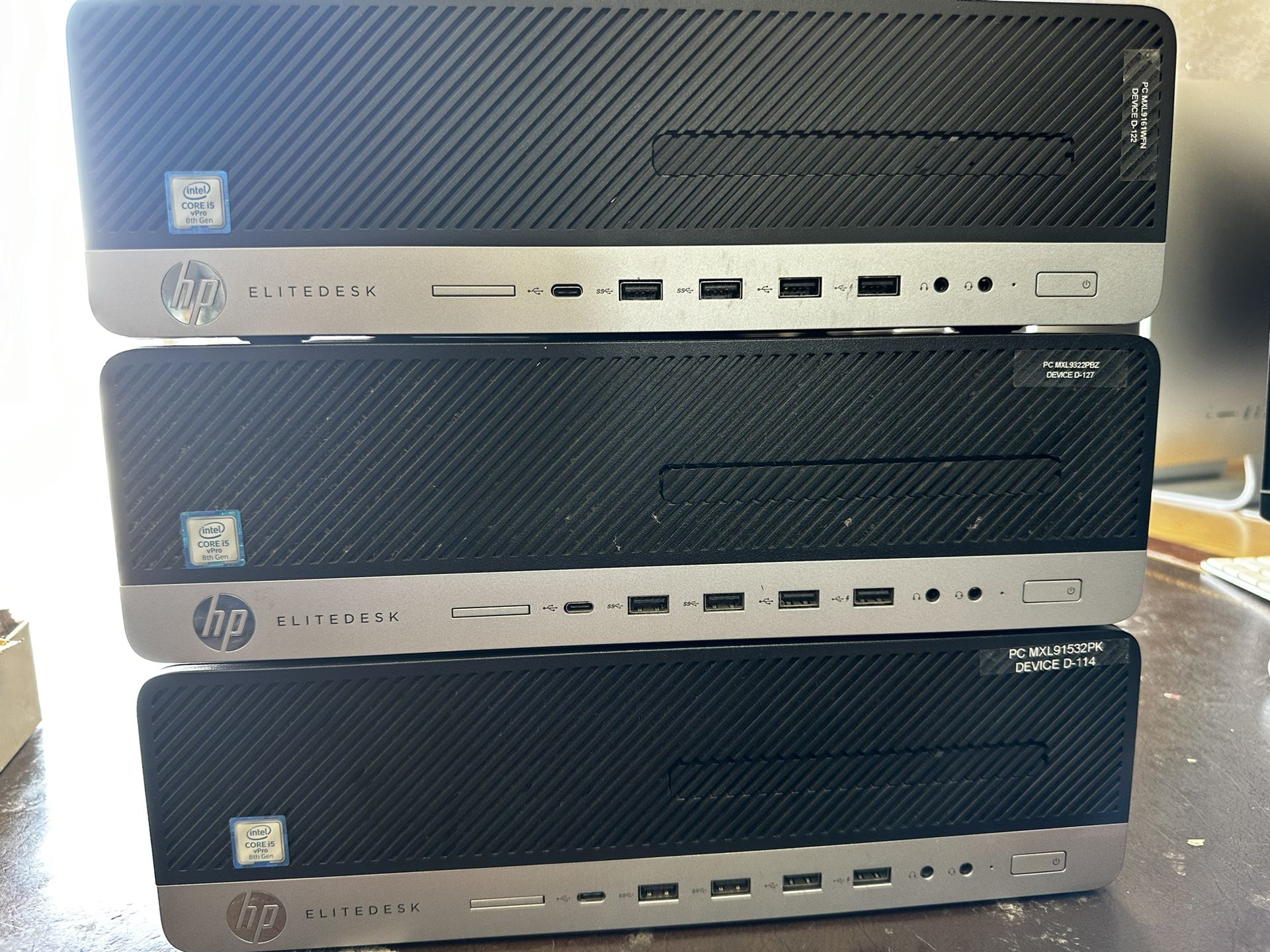 HP EliteDesk 800 G4, core i5-8th gen