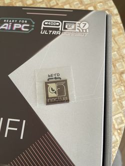 Brand new Noctua metal badge for PC enthusiasts and Noctua fans.