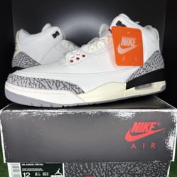 Jordan 3 White Cement “Reimagined”