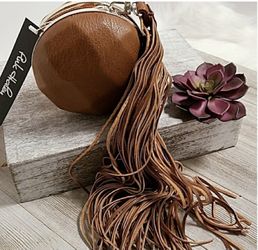 Sarah Wristlet By Pink Haley….Brown/Gold…New