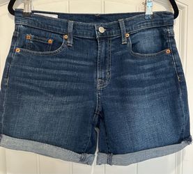 GAP Denim Dark Wash 5” inseam Mid Rise Short Size 27/4