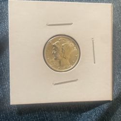 1942 Mercury dime silver U.S Coin