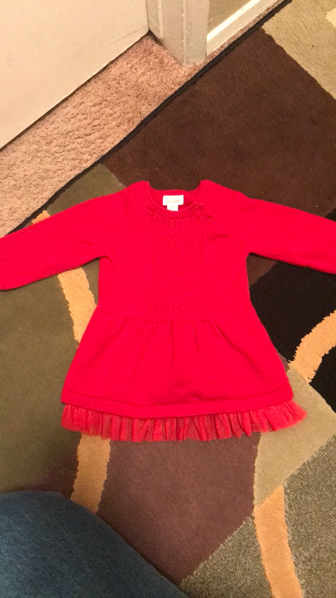 New Red Baby Dress