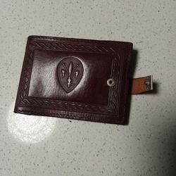 Leather Cowboy Wallet 