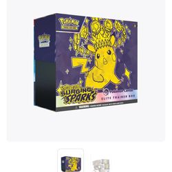 Surging Sparks Pokémon Center Etb 