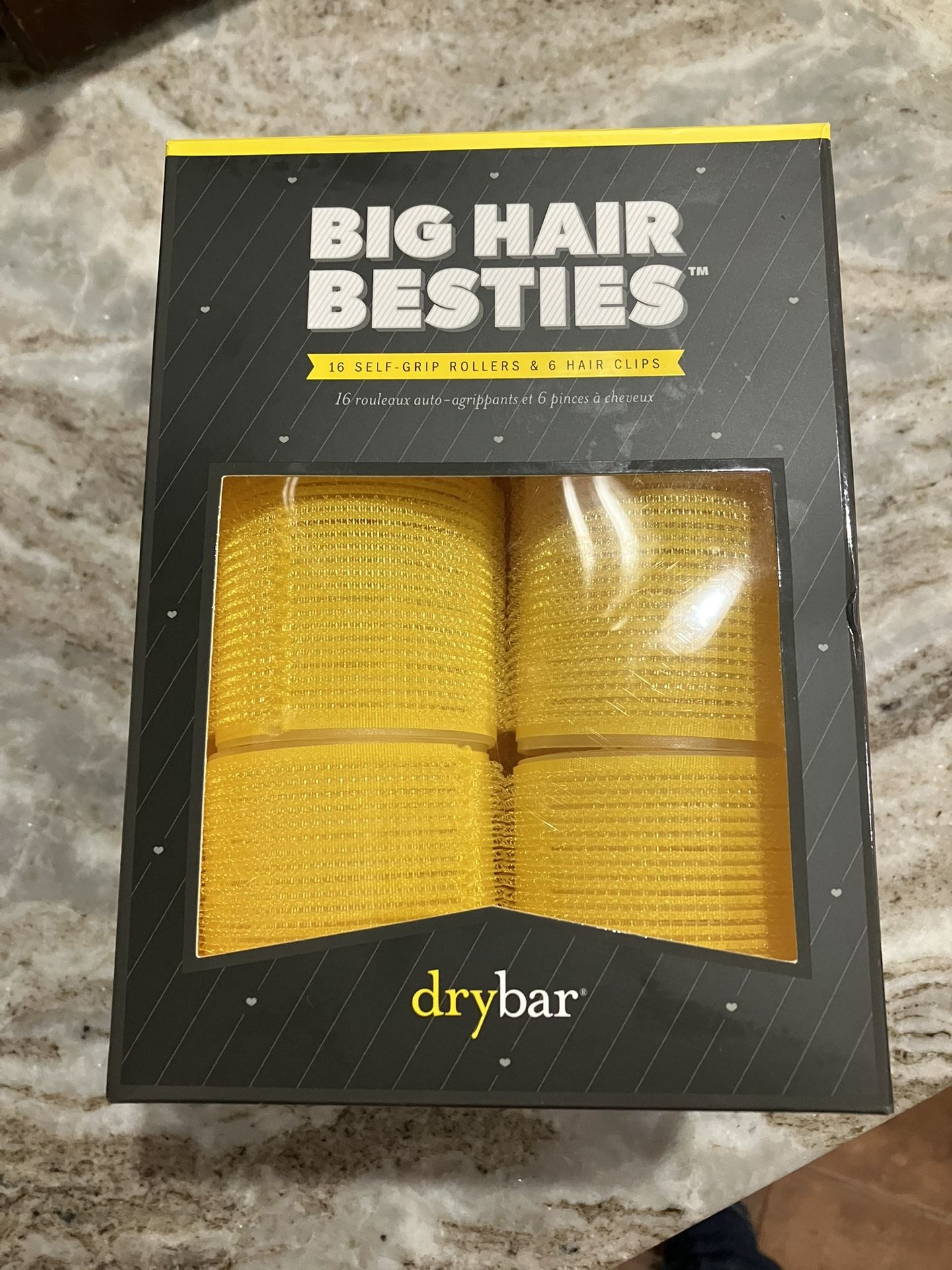 Drybar 16 Self-grip Rollers And 6 Hair Clips Set