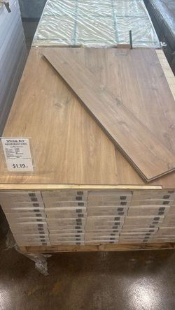 Special Buy! $1.19 per sq ft Waterproof Vinyl Plank