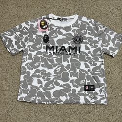 Inter Miami Bape Shirt/ Size M